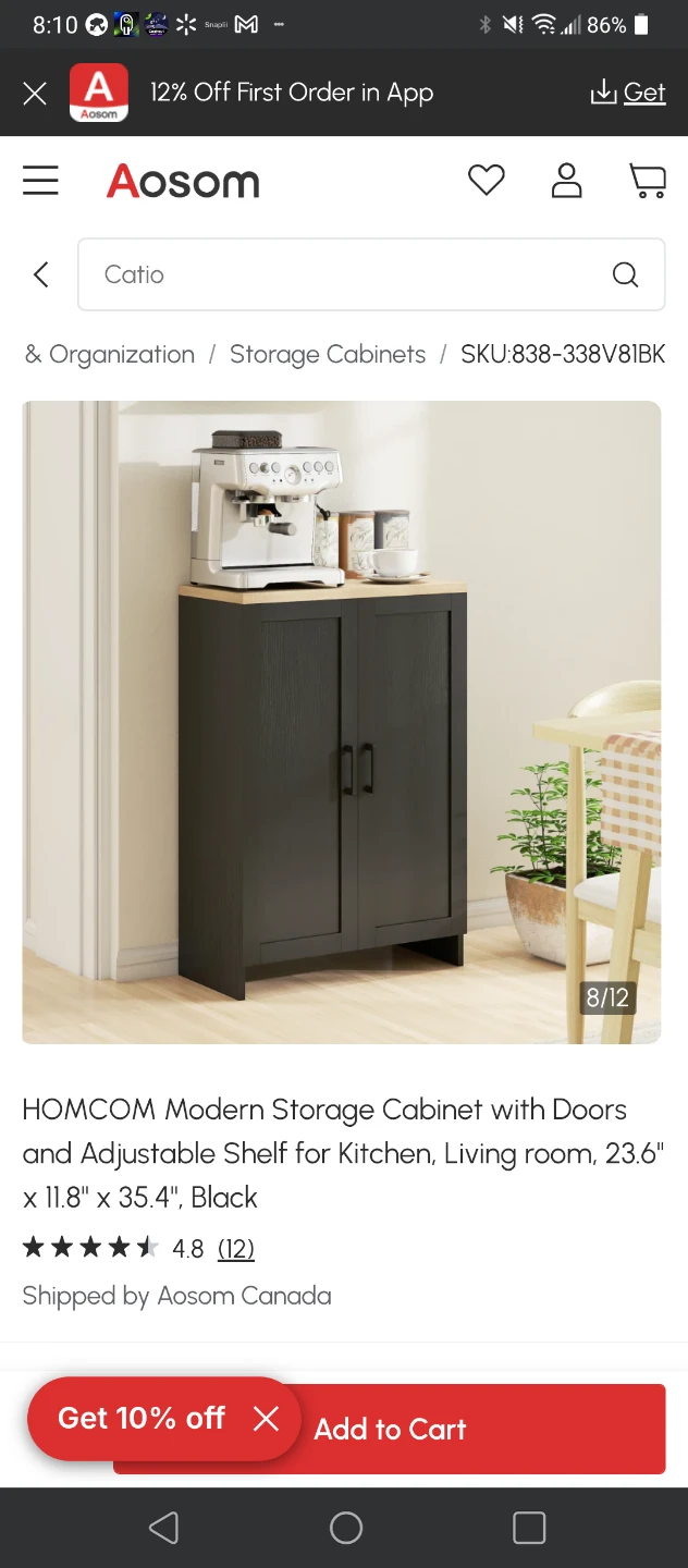 🧡BRAND NEW STORAGE CUPBOARD FOR KITCHEN, BATHROOM,  ETC. - photo 3