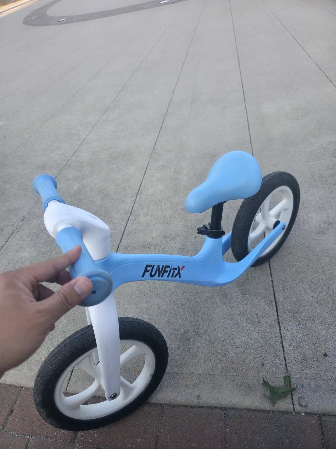 Balance Bike - Blue/White