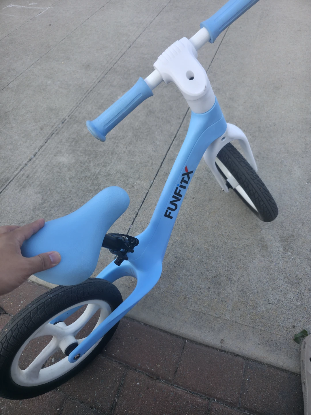 Balance Bike - Blue/White - photo 2