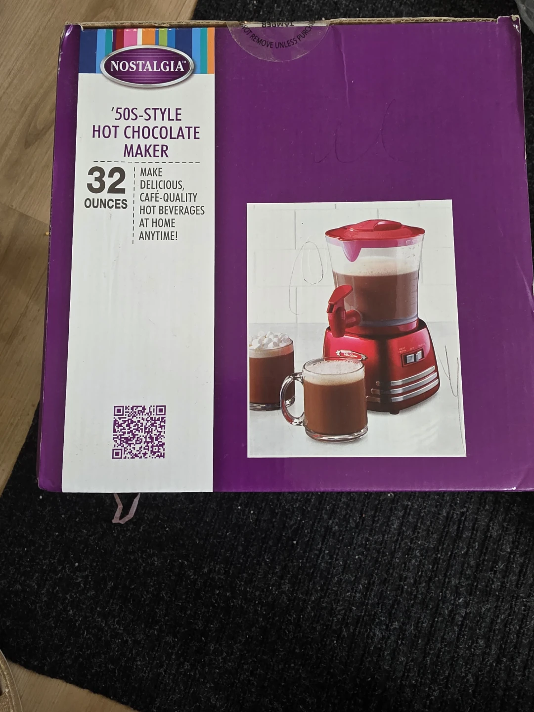 Nostalgia Retro Series 50s-Style Hot Chocolate Maker
