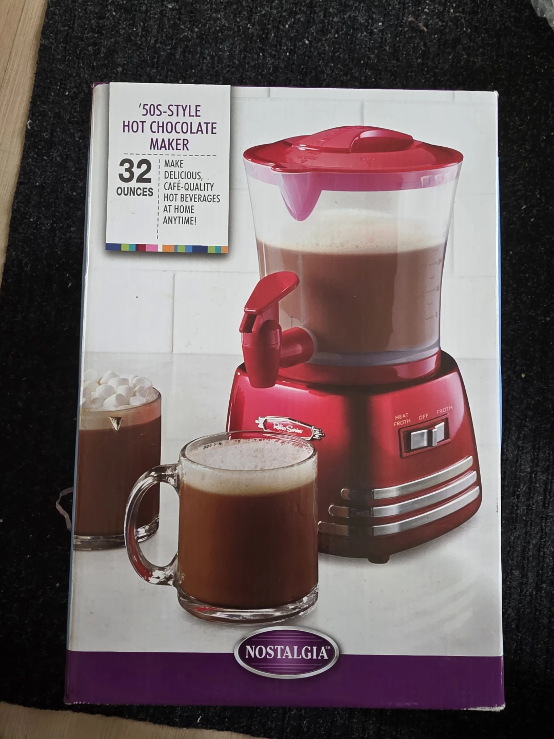 Nostalgia Retro Series 50s-Style Hot Chocolate Maker - photo 2