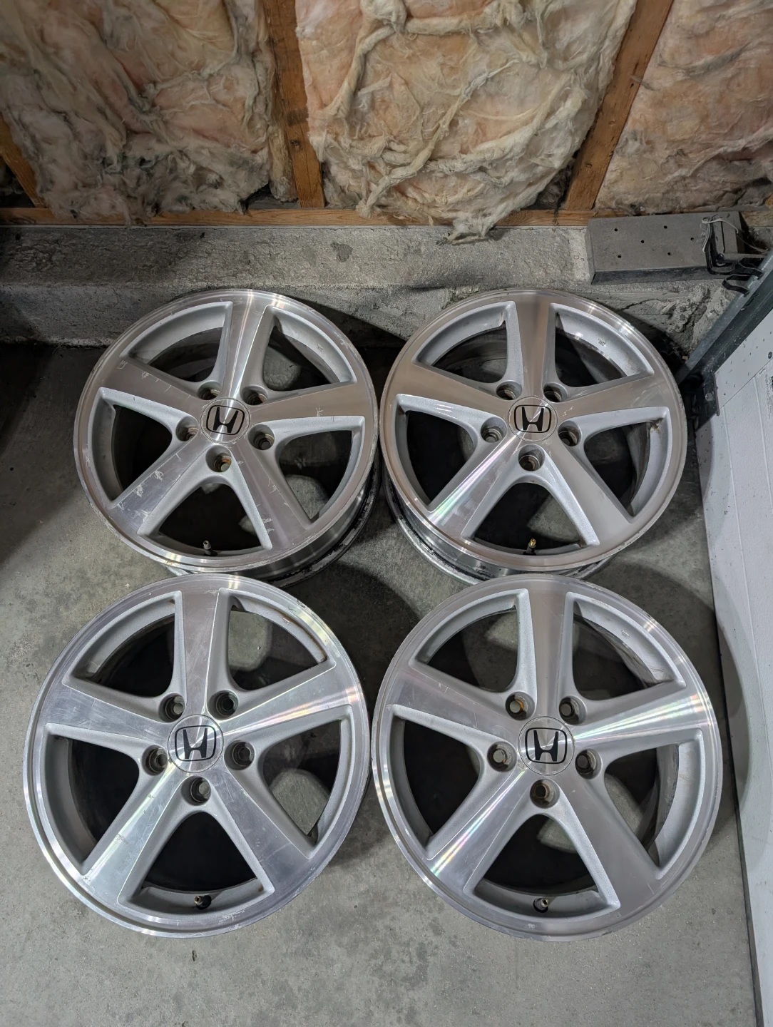 (4)-16 Inch Honda Accord Alloy Rims 5x114.3