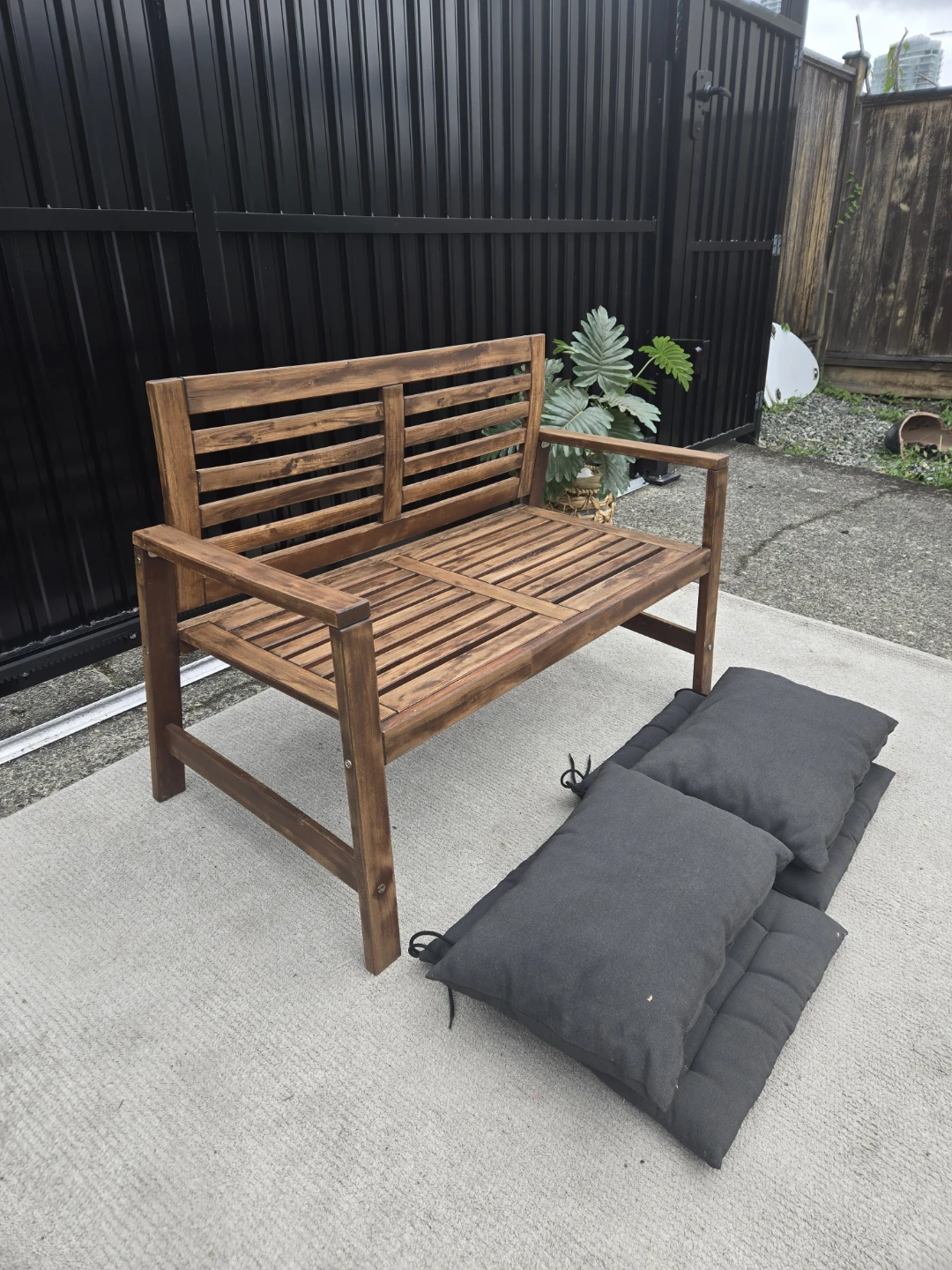 Newly sanded ikea applaro bench - photo 5