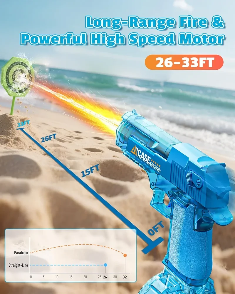 Outdoor Water Gun Toy – Great for Beach & Backyard