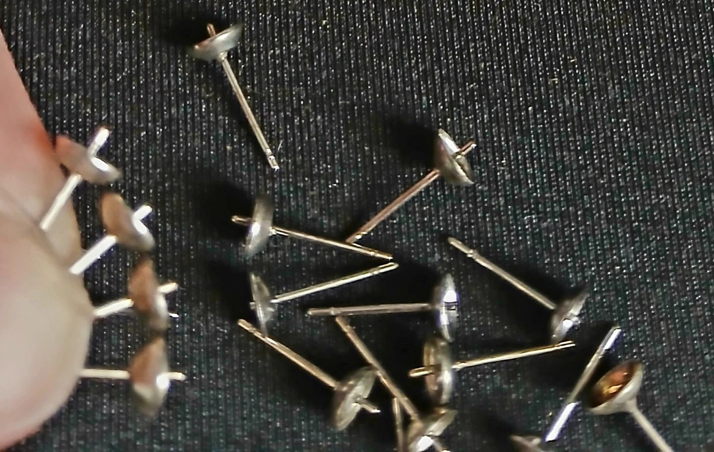 40 pc of Push Pins/Thumb Tacks - studs findings