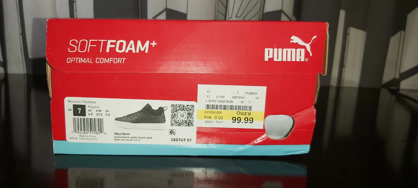 🖤 Brand New PUMA Women's SoftFoam Sneakers – Size 7 🖤 - photo 5