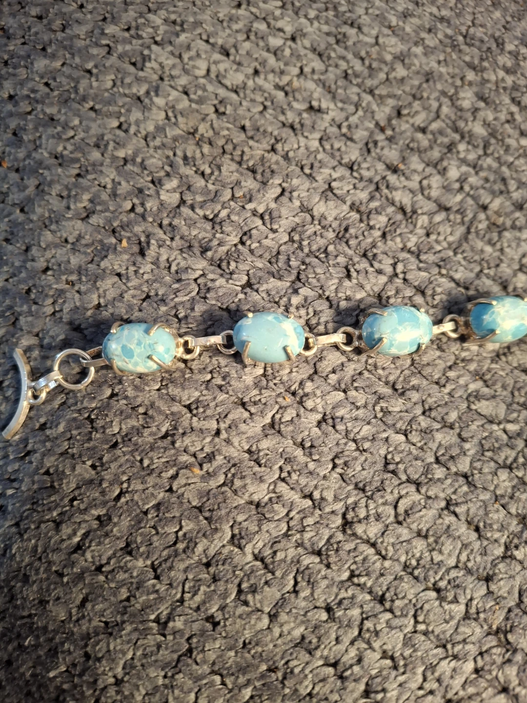 Sterling Silver Turquoise Bracelet - photo 2