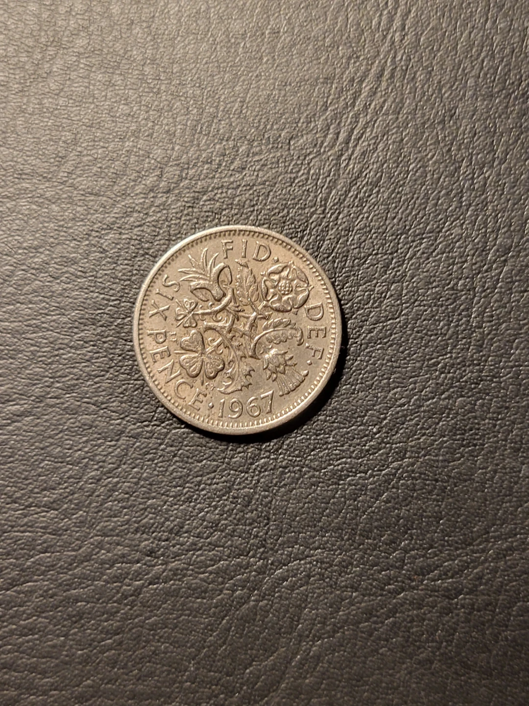 1967 British 6 Pence Coin