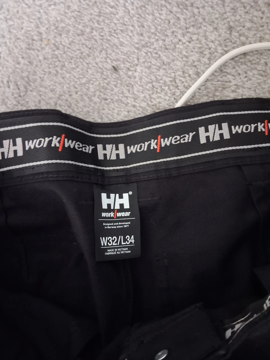 Helly Hansen Workwear Black Work Pants W32/L34 - photo 2