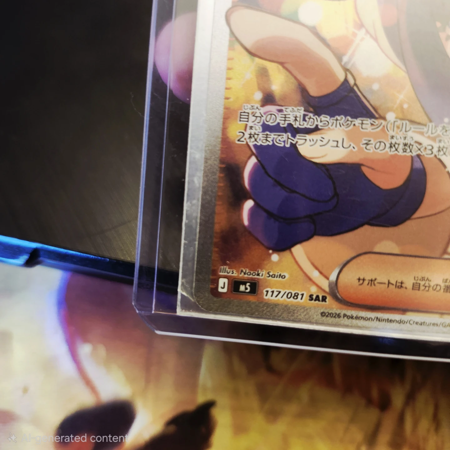 Pokemon Card - Trainer Muk 117/081 SAR - photo 4