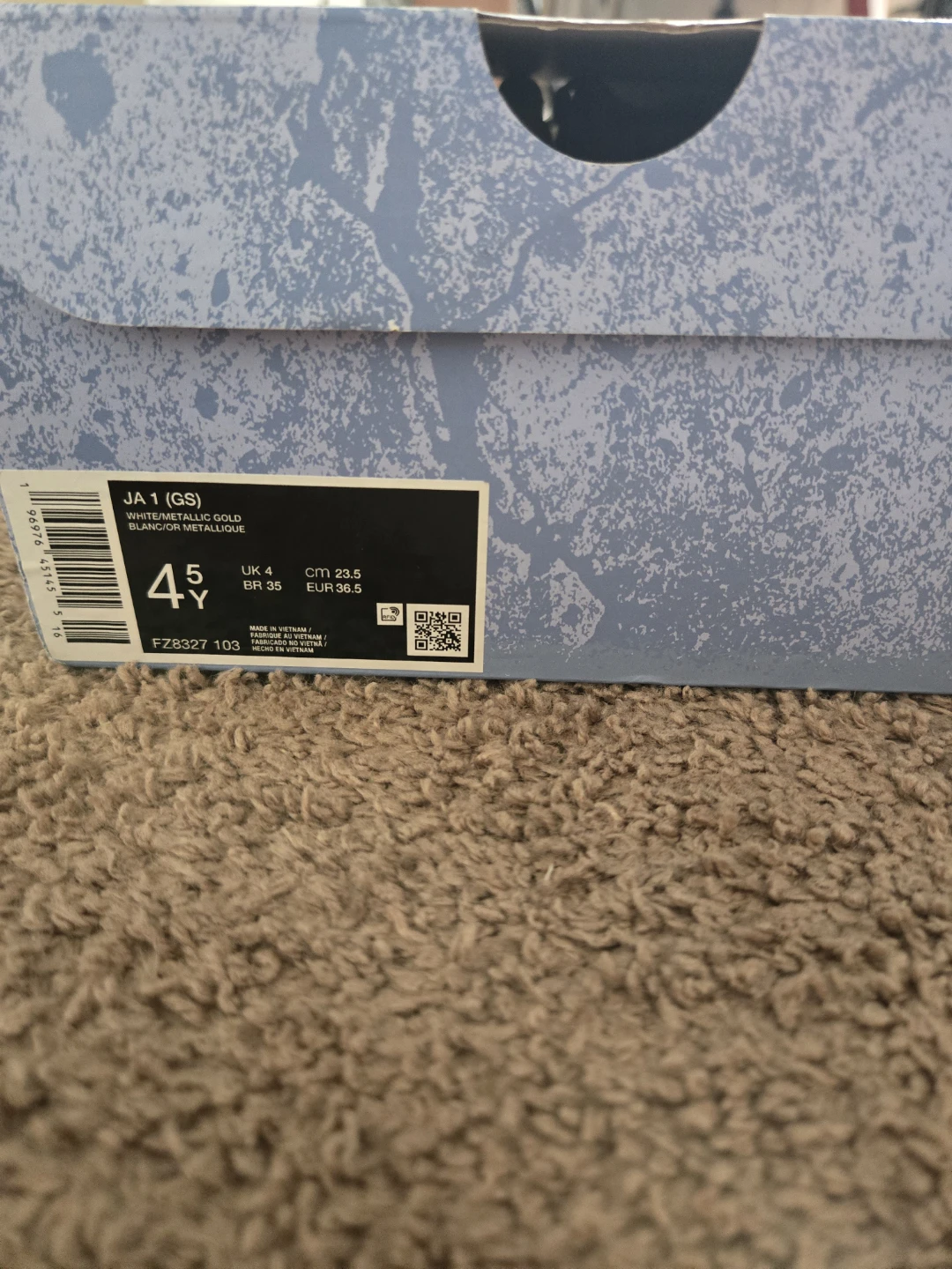 Nike Ja 1 "Gradient" GS Shoes Size 4Y - photo 3