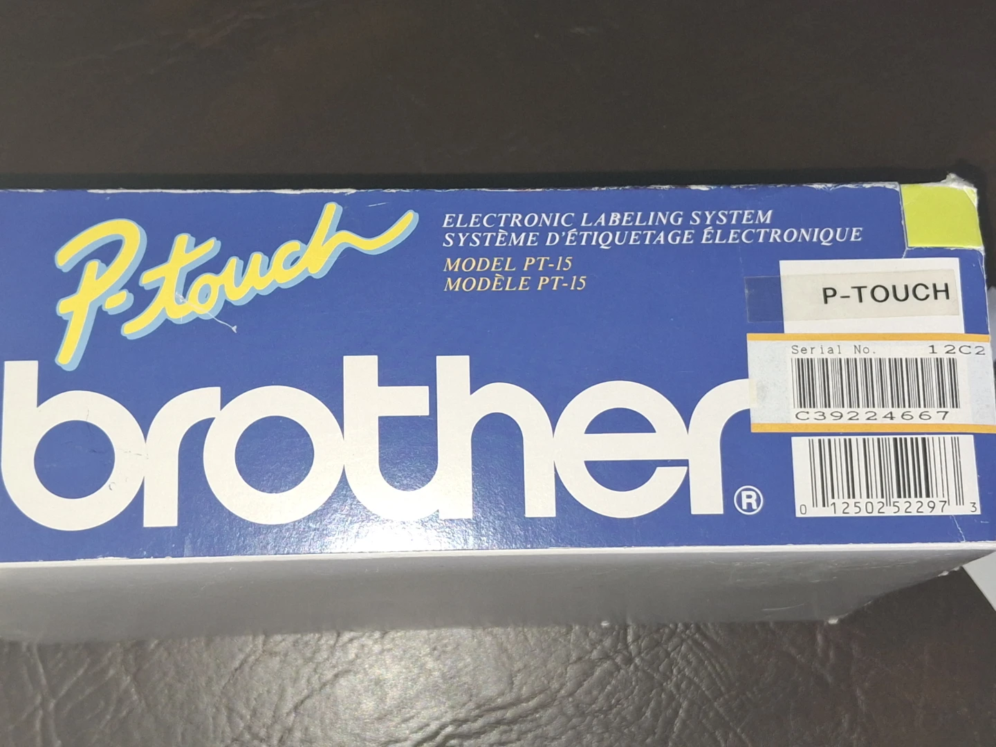 Brother P-Touch PT-15 Electronic Labeling System