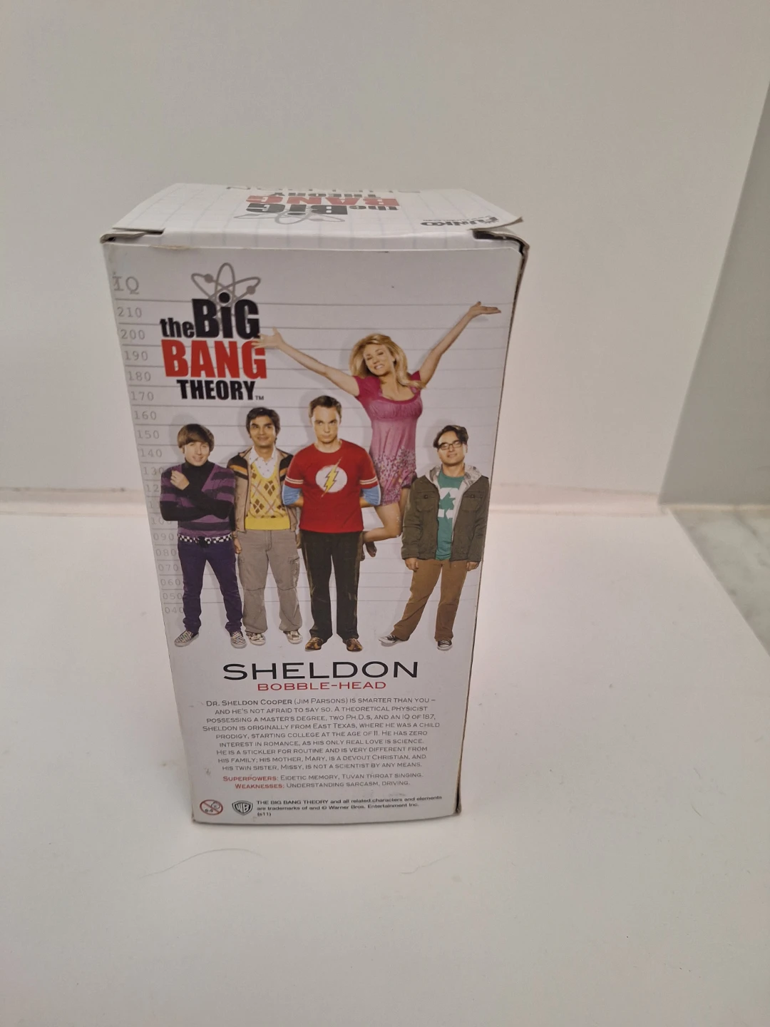 Funko Wacky Wobbler The Big Bang Theory Sheldon Bobble Head - photo 4