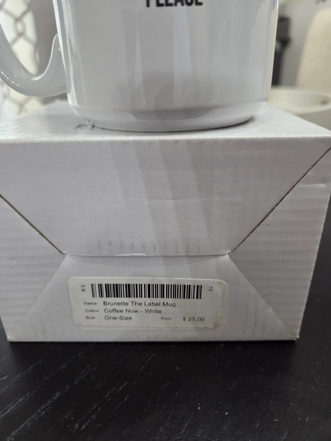 Brunette The Label "Coffee Now Please" Mug - photo 2