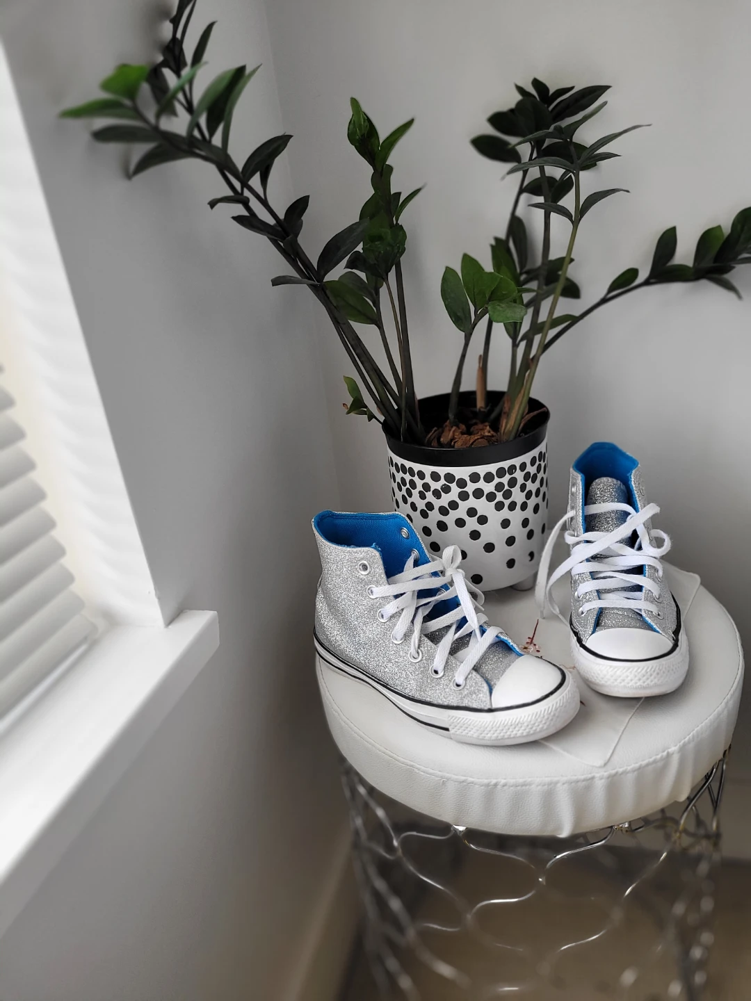 Converse All Star Glitter High Top Sneakers
