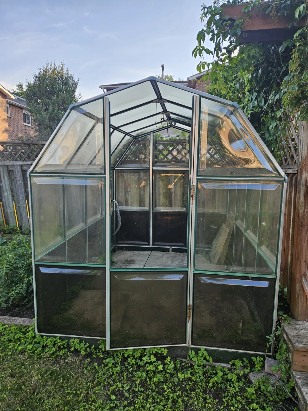 Glass Greenhouse for Sale