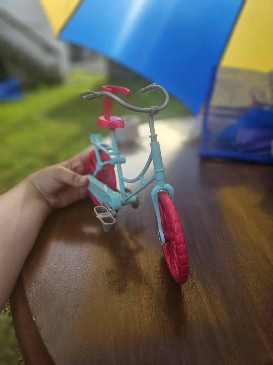 Doll Bicycle Blue and Pink