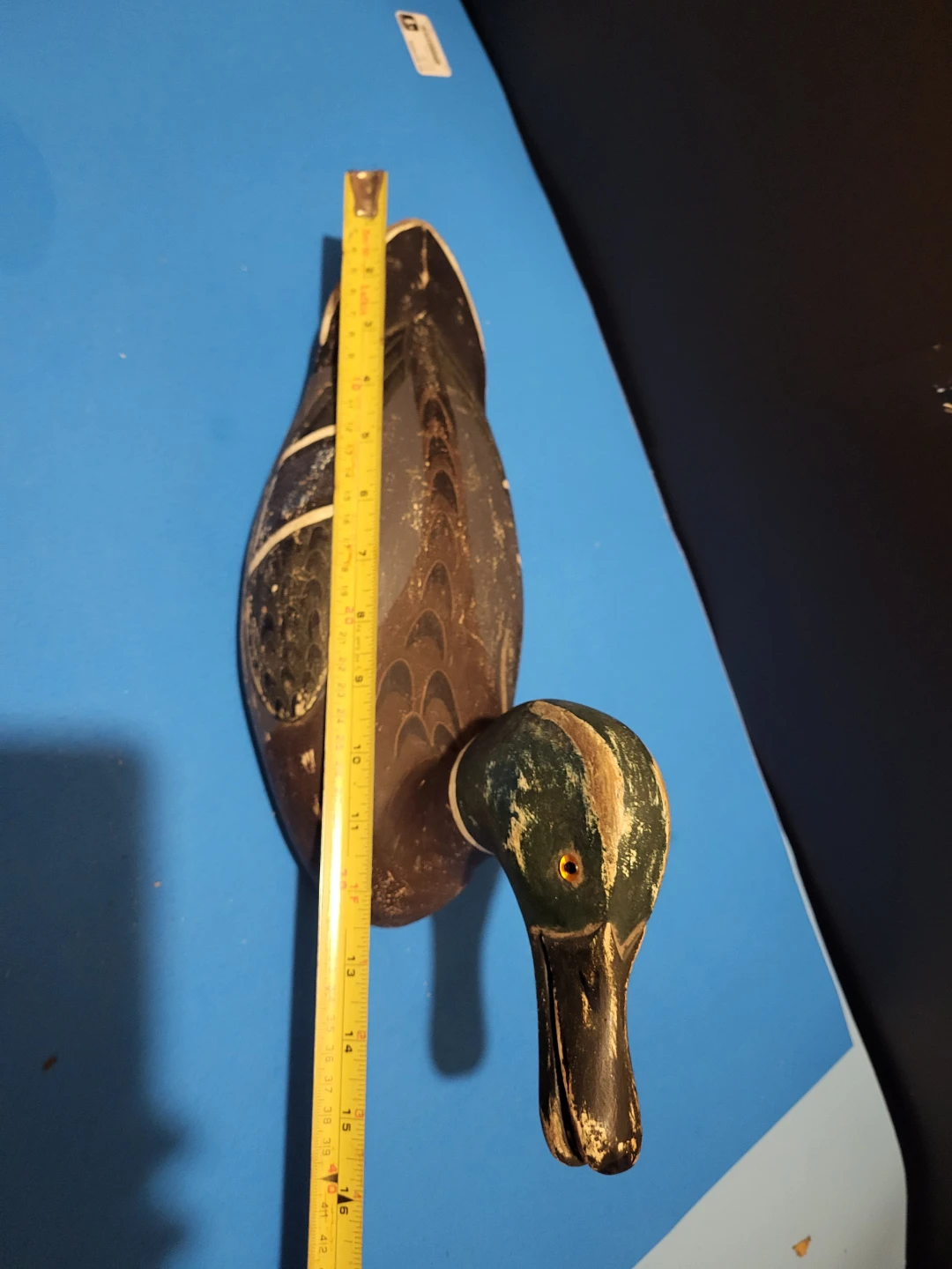 Vintage Wooden Duck Decoy - photo 3