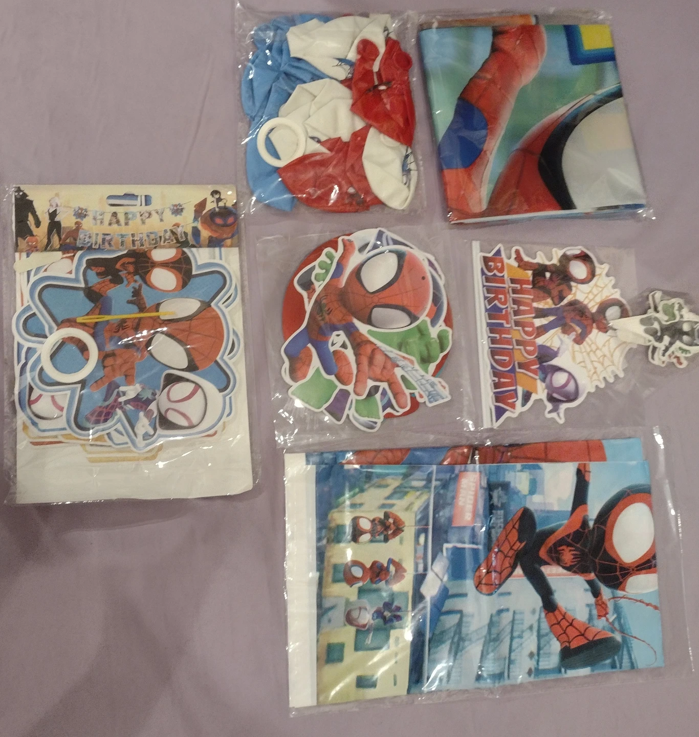 Spidey Birthday Decoration Set