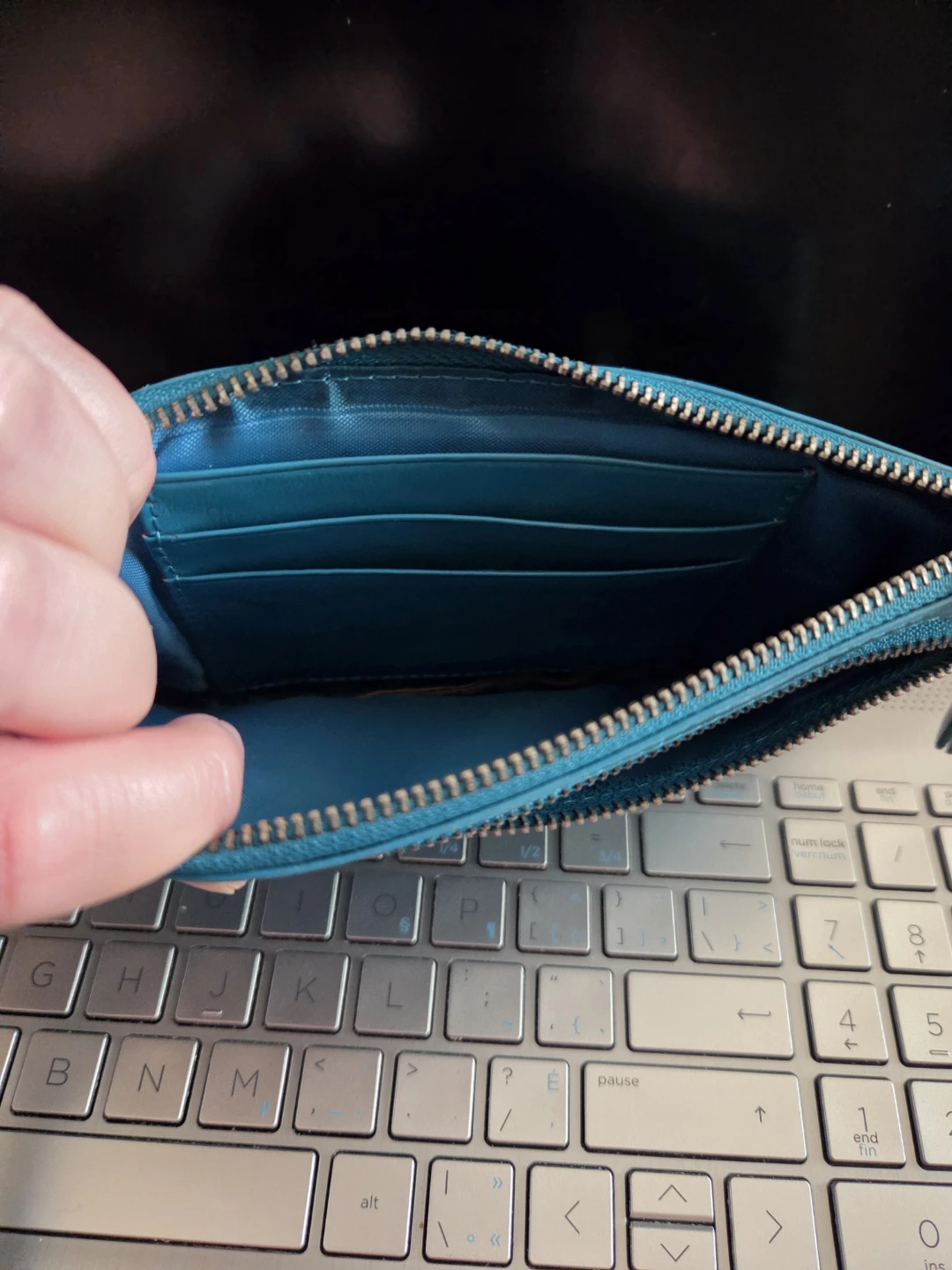 Danner Teal Leather Wristlet - photo 2