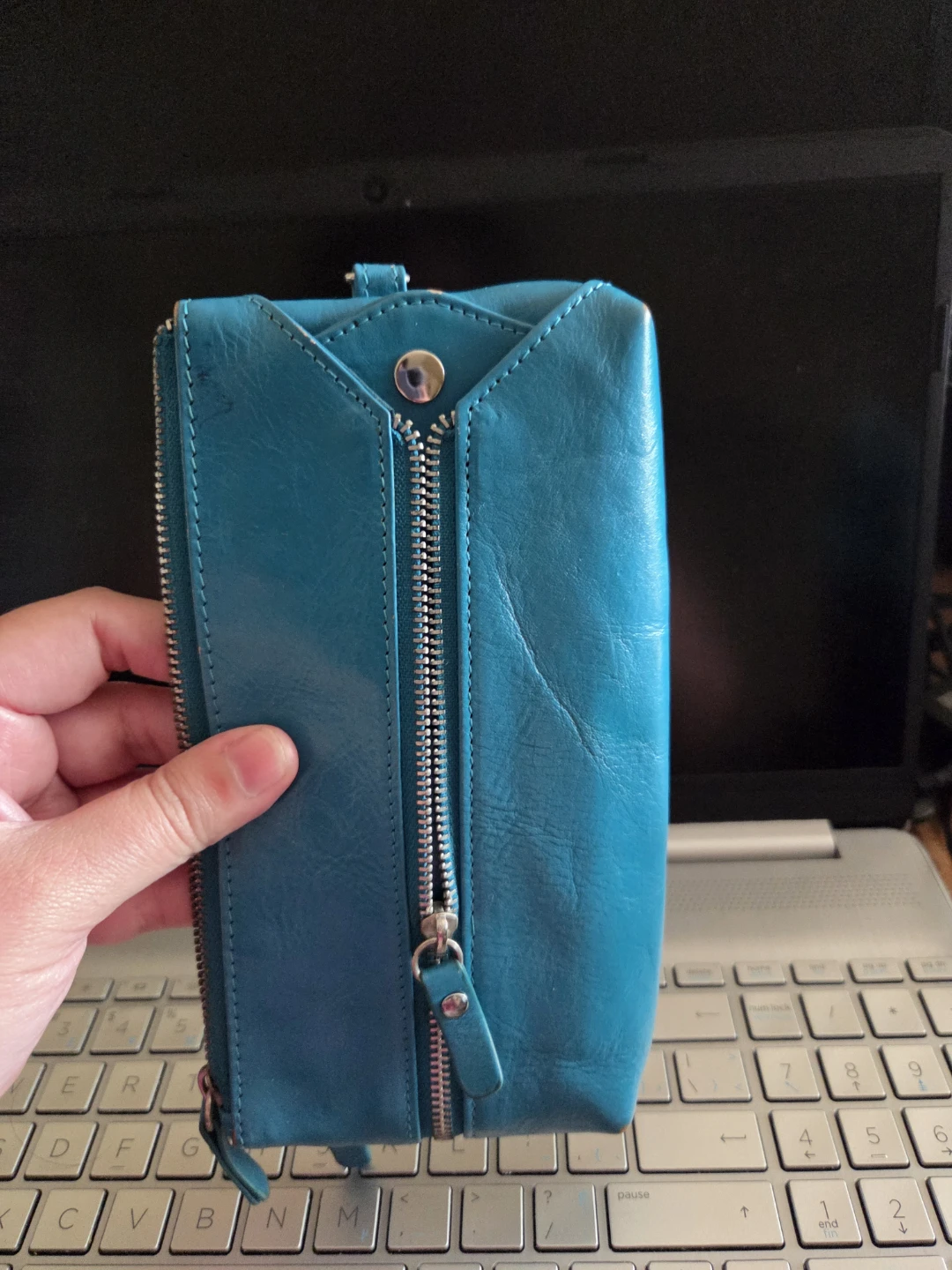 Danner Teal Leather Wristlet - photo 4