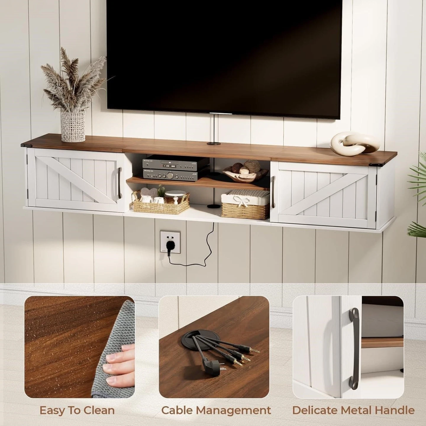 New floating tv stand - photo 2