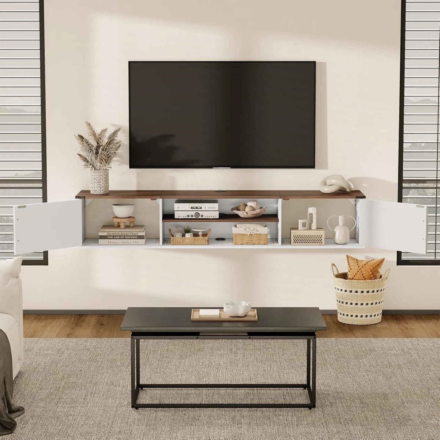 New floating tv stand - photo 4