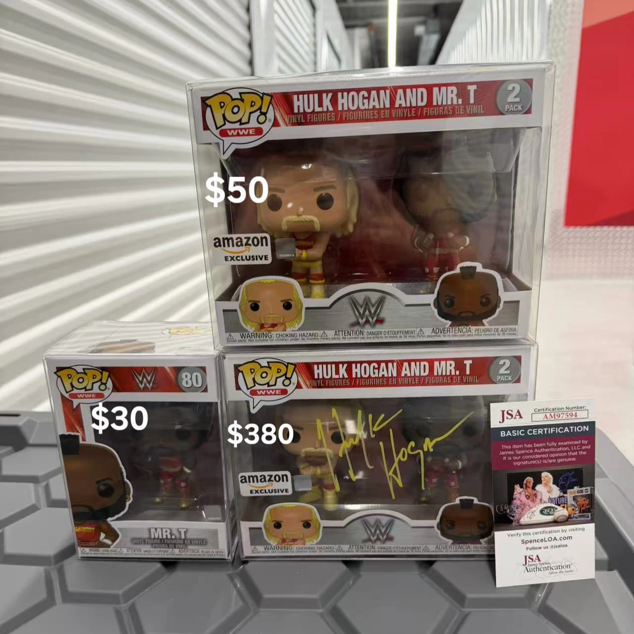 Funko Pop Fan Expo John Cena Mr. T Darth Maul Deathnote - photo 2