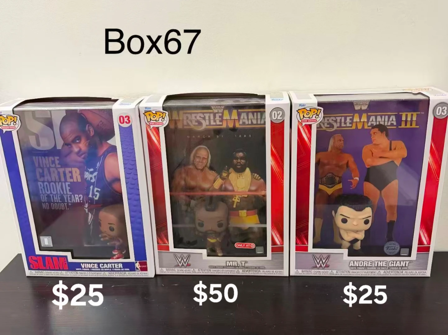 Funko Pop Fan Expo John Cena Mr. T Darth Maul Deathnote - photo 3