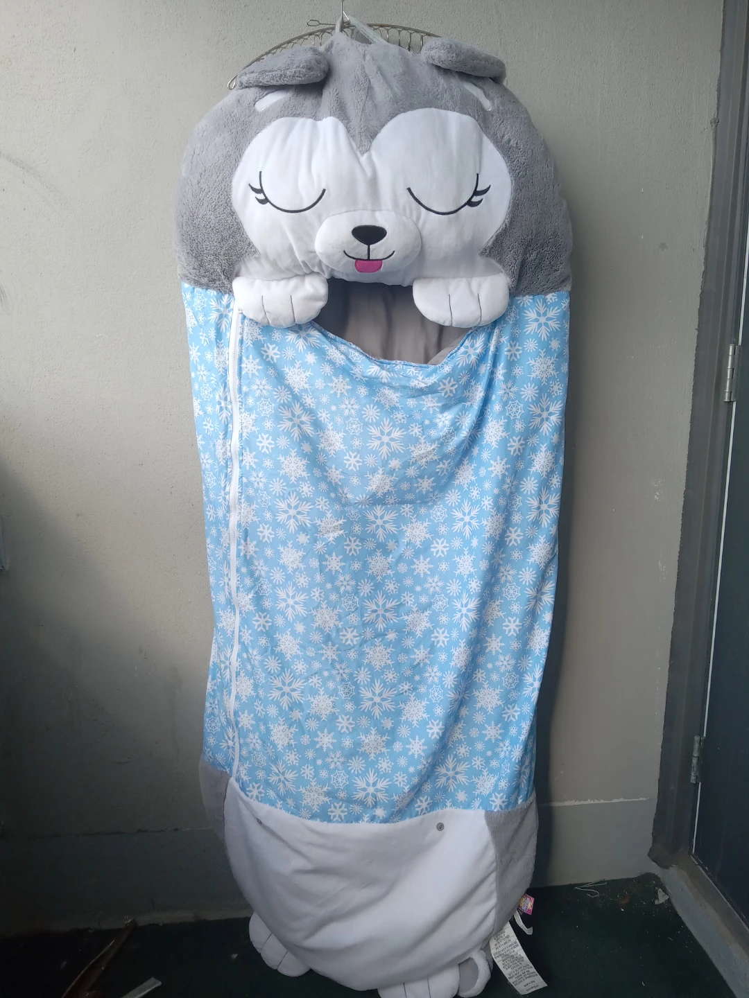 Plush Wolf Sleeping Bag - photo 2