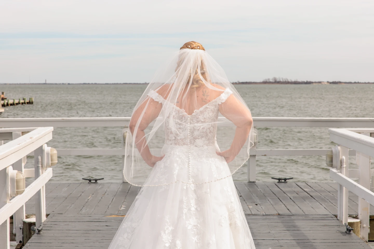 White Lace Wedding Dress