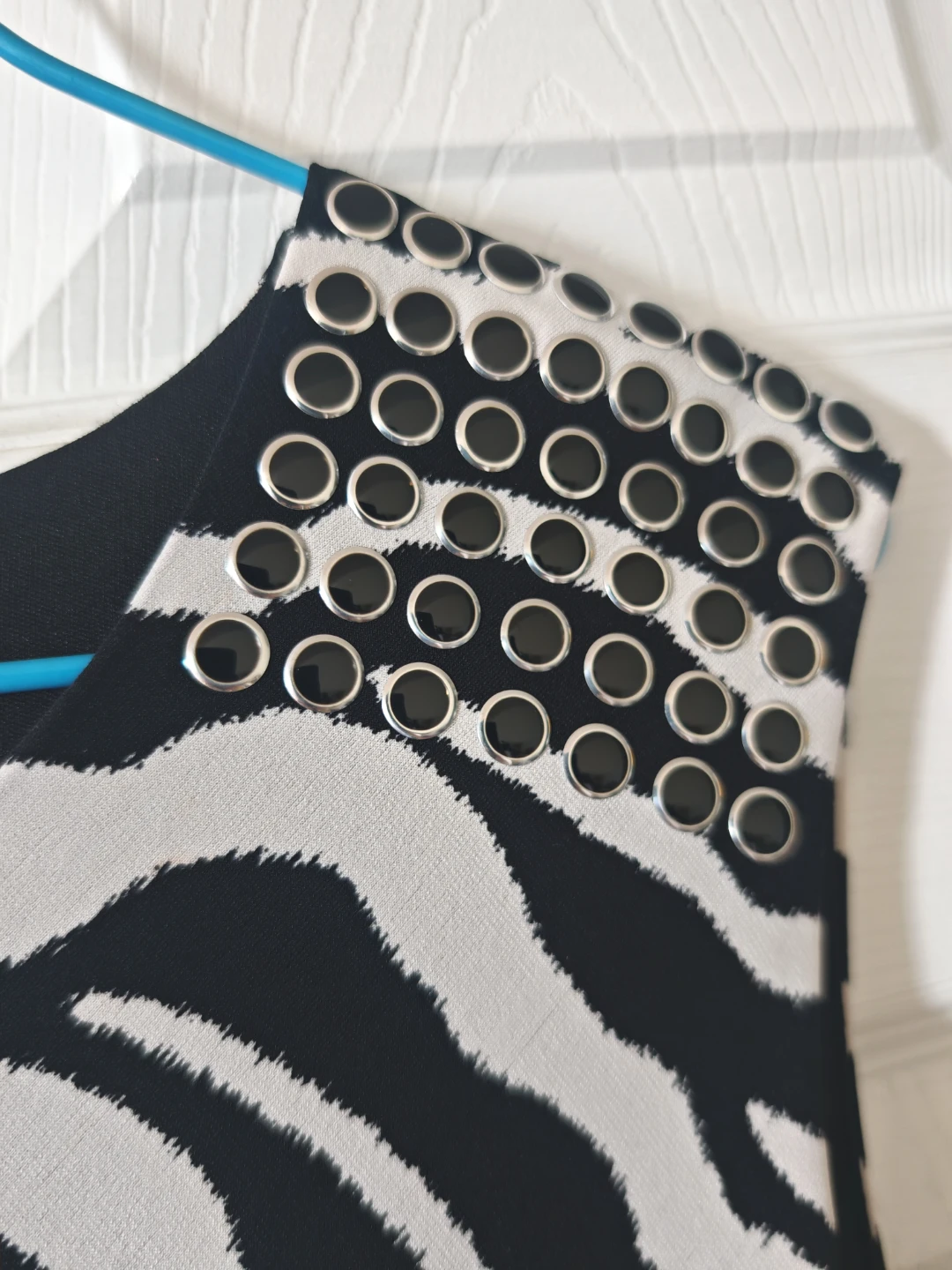 Karl Lagerfeld Zebra Print Studded Dress - photo 3