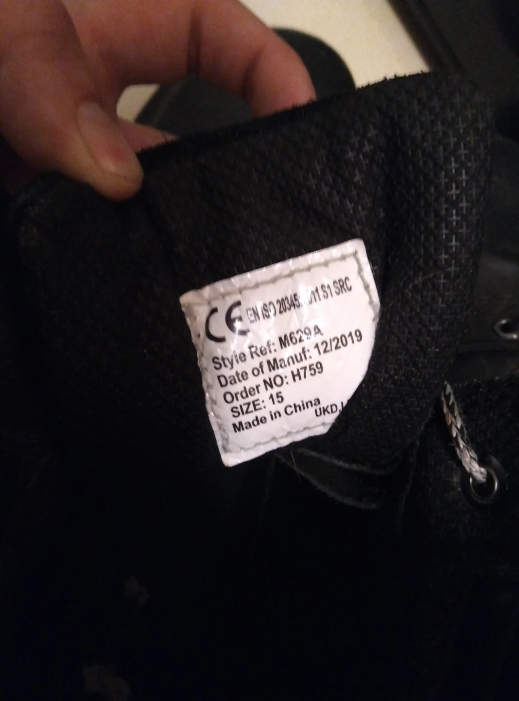 Size 15 Steel Toe Work Boots - photo 2