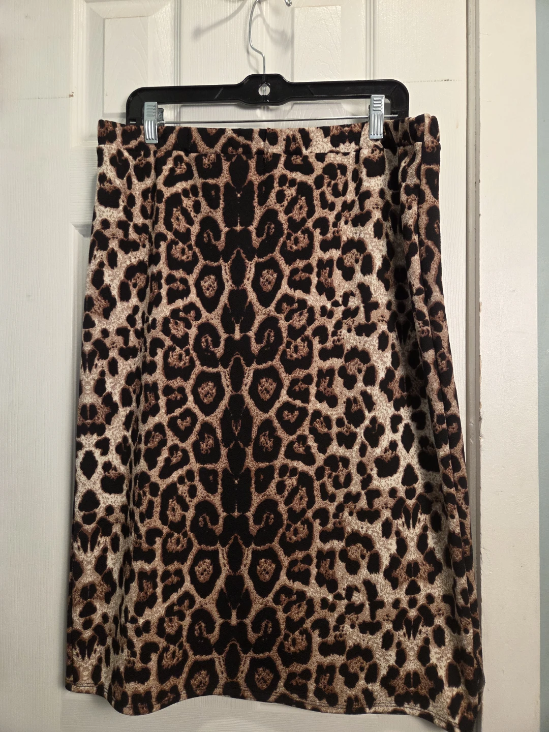 MOA Collection Leopard Print Skirt 3XL