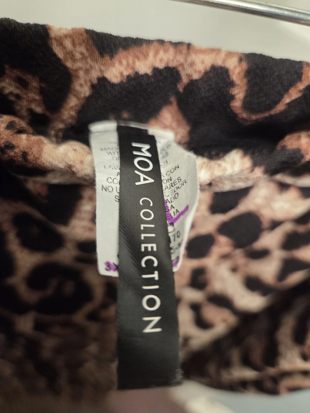 MOA Collection Leopard Print Skirt 3XL - photo 2