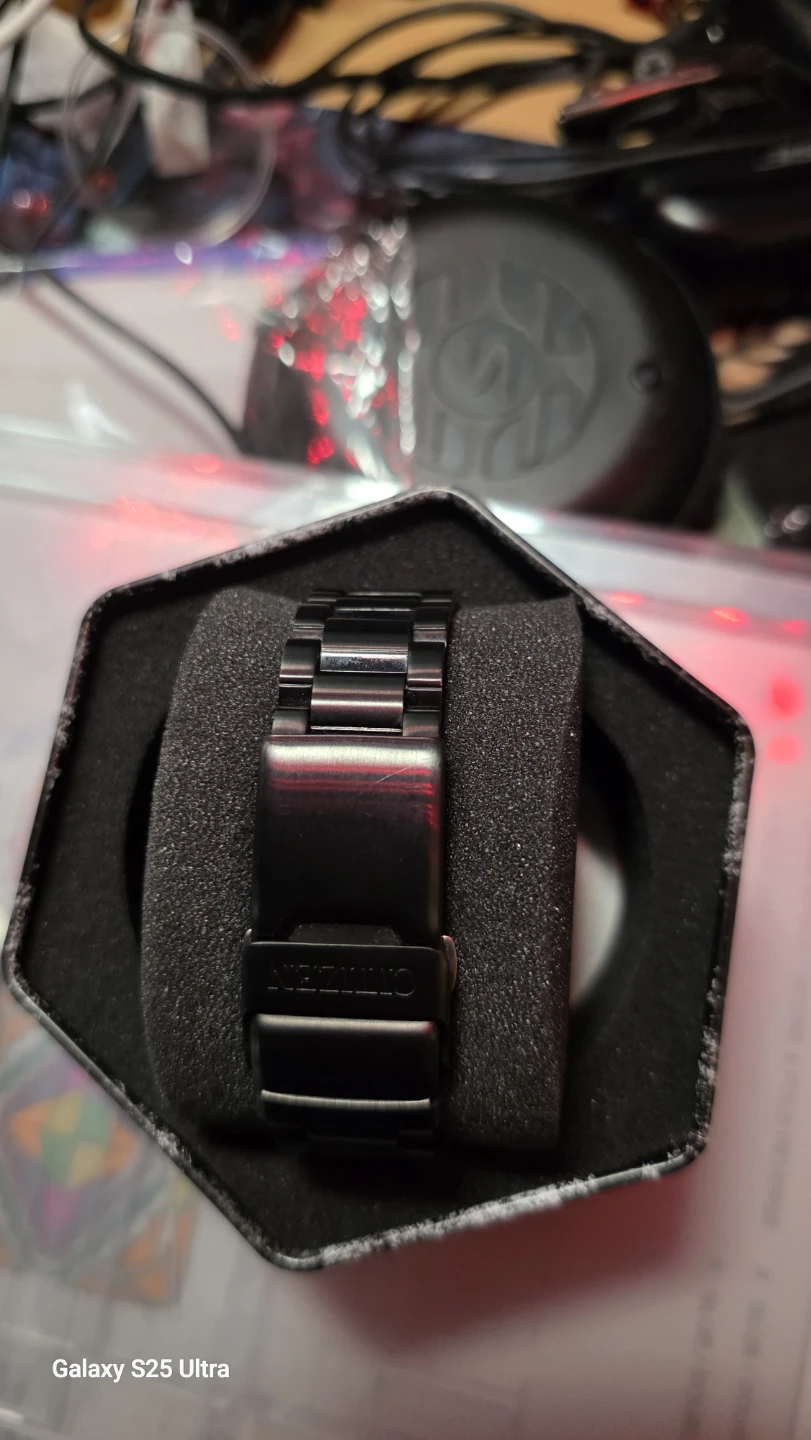 Citizen Eco-Drive Nighthawk Chronograph WR200 Watch - photo 4