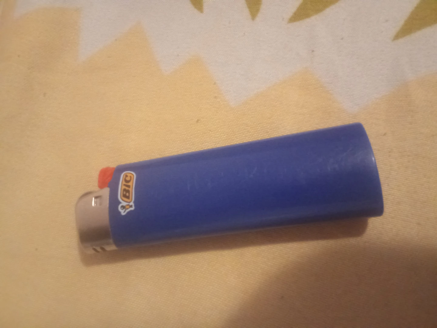 Blue BIC Lighter