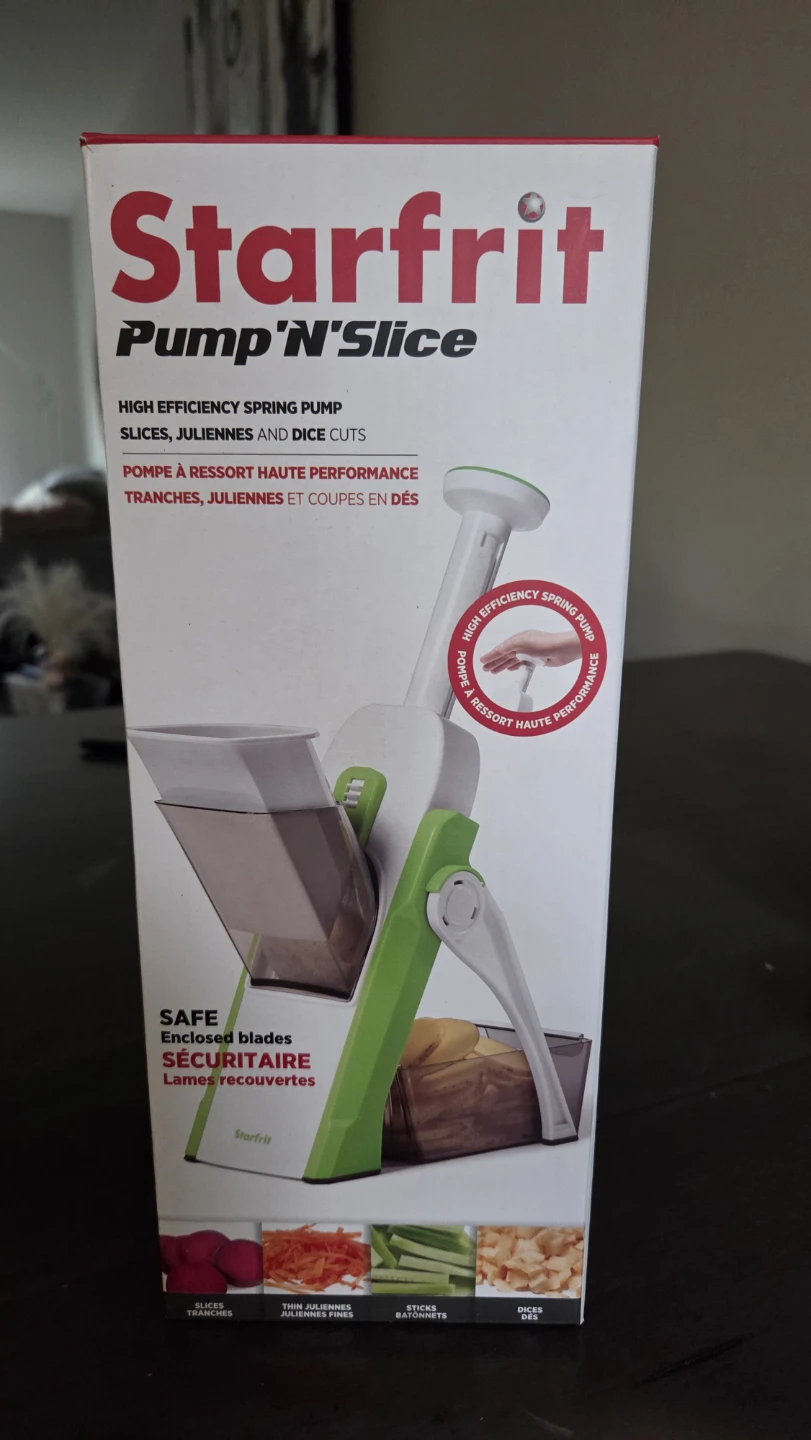 Starfrit Pump'N'Slice Food Slicer - photo 2