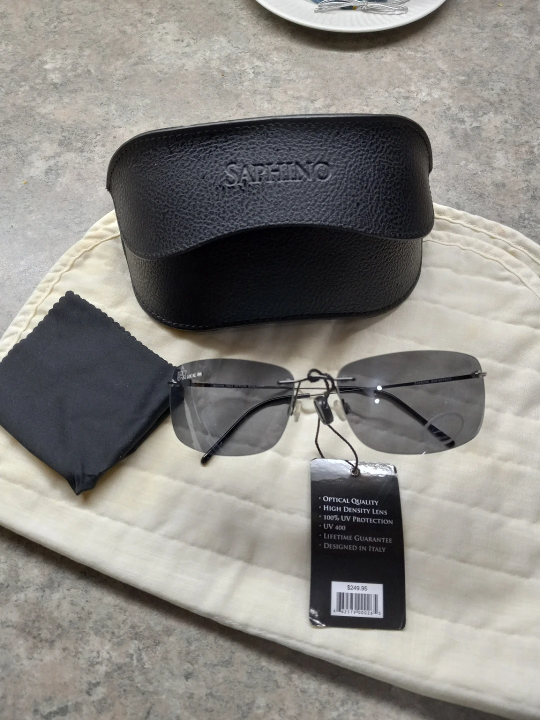Saphino Rimless Sunglasses (NEW)