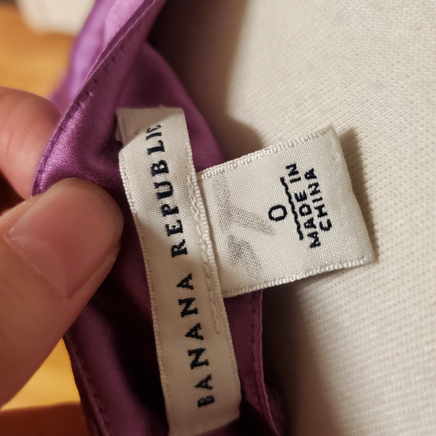 Banana Republic Purple Satin Dress - photo 4