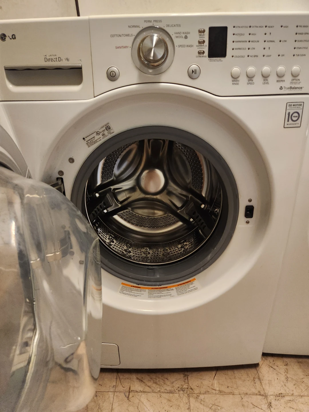 LG Front Load Washer and Dryer Set - photo 3