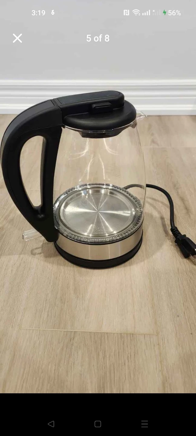 Hamilton Beach 1.7L Glass Electric Kettle - photo 5