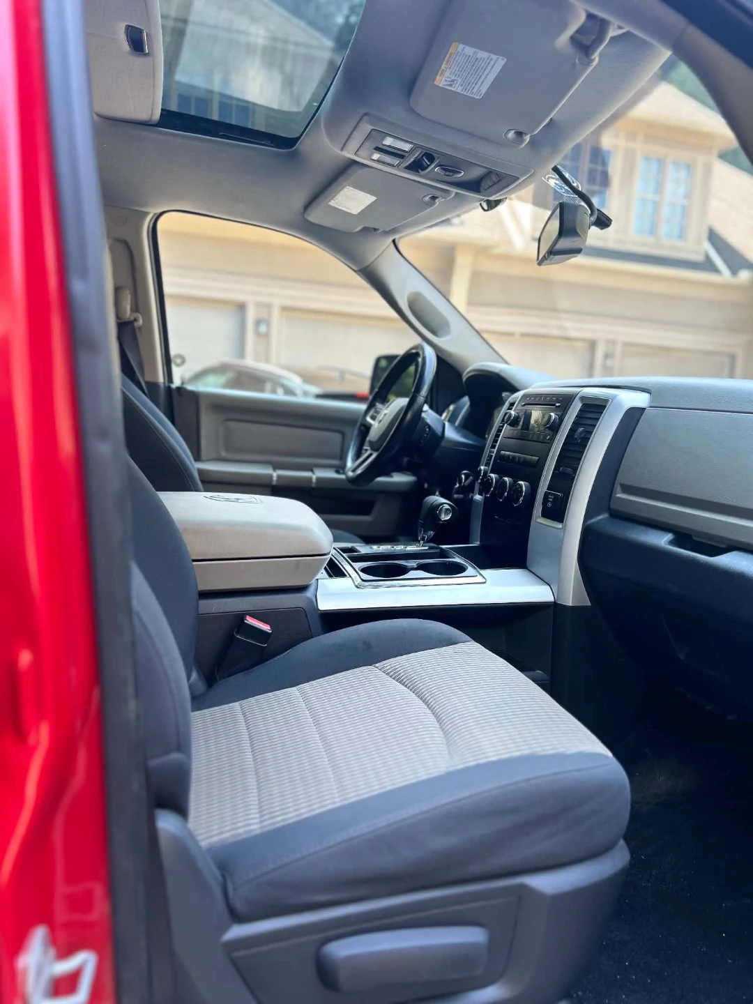 Red Dodge Ram 1500 Pickup Truck - photo 4