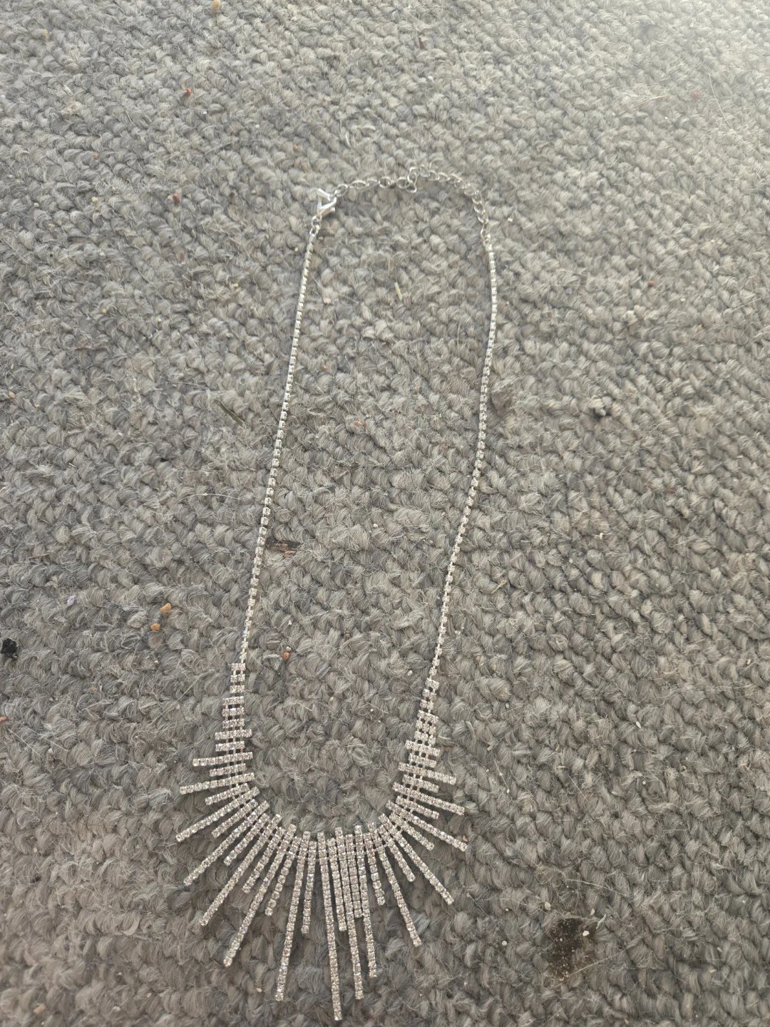 Rhinestone Statement Necklace