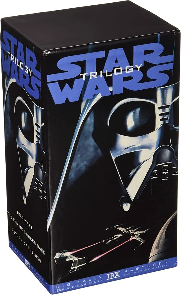 Star Wars Trilogy 1995 VHS Box Set 3 Tapes, Original Theatrical