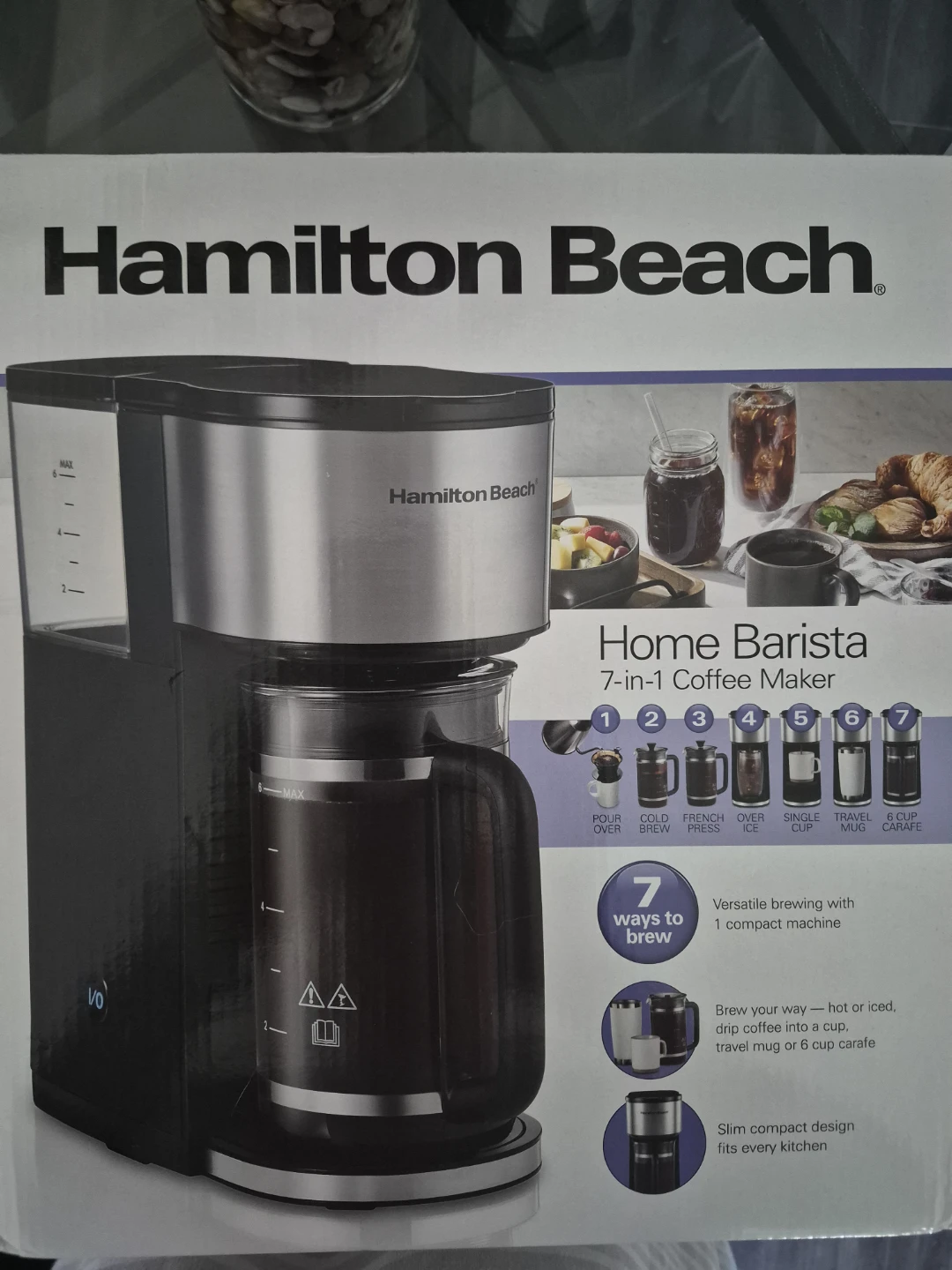 Hamilton Beach Home Barista 7-in-1 Coffee Maker