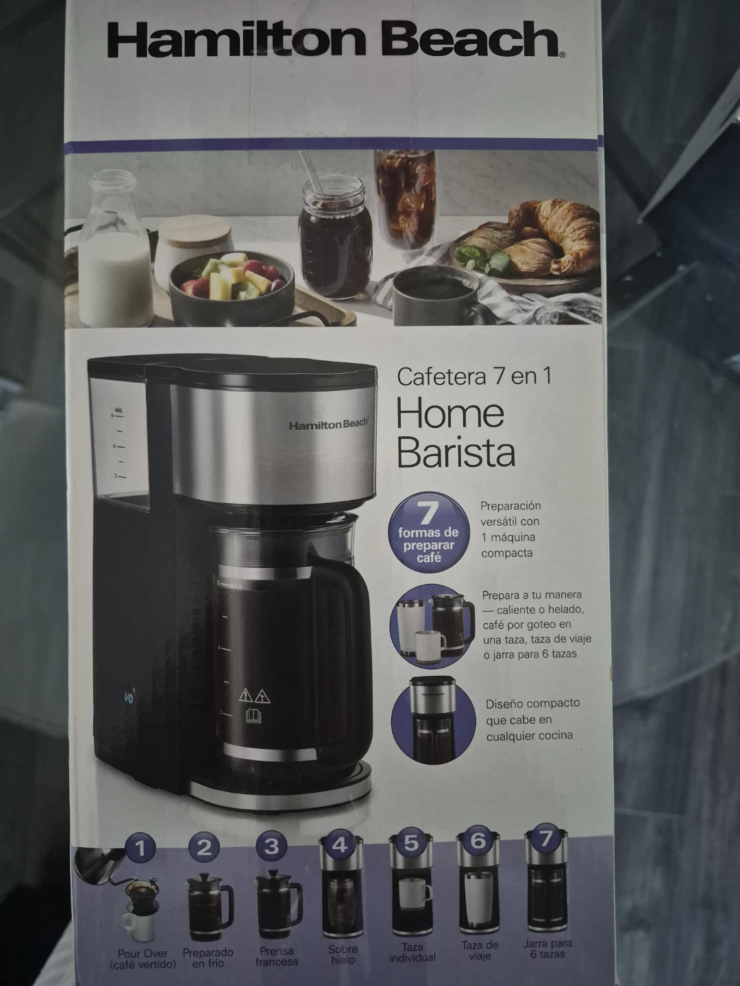 Hamilton Beach Home Barista 7-in-1 Coffee Maker - photo 2