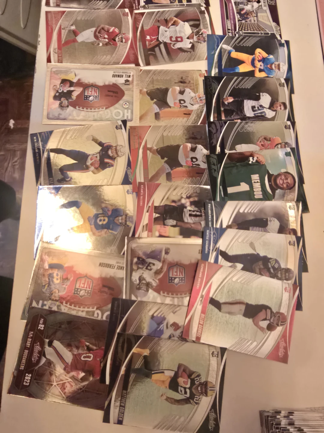 Collection of NFL Football Trading Cards - photo 2