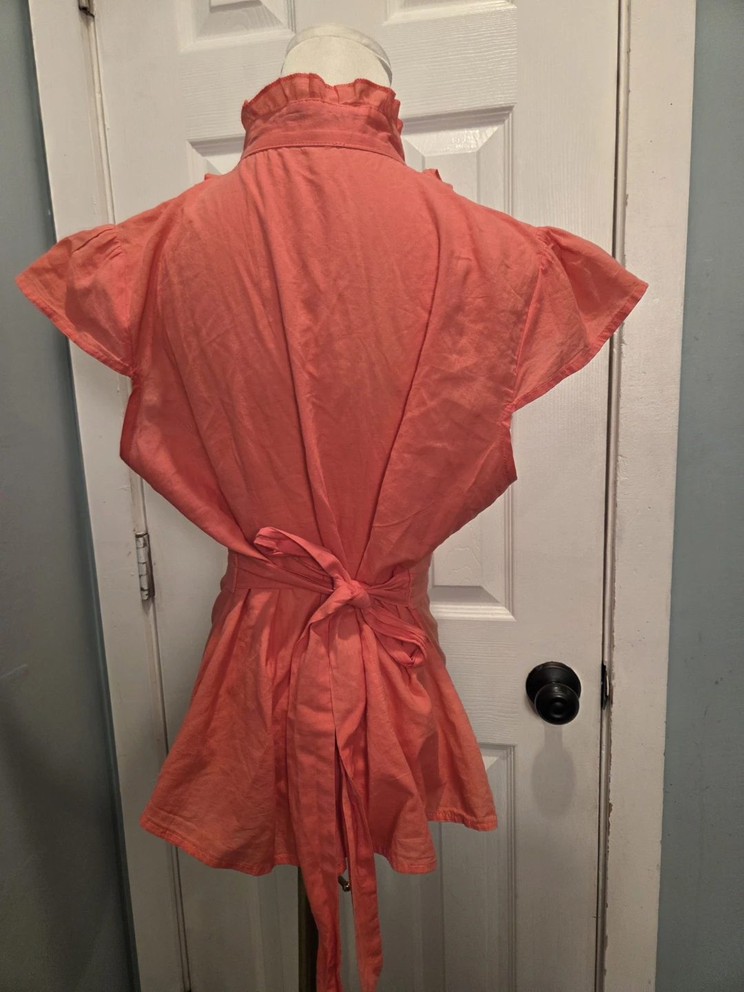 Body Central Coral Ruffle Blouse - photo 3