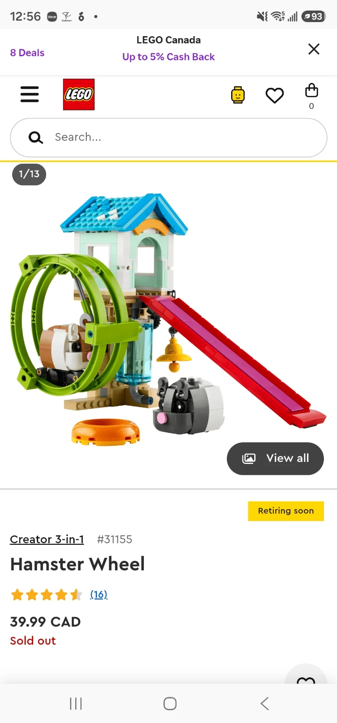 LEGO Creator 3-in-1 Hamster Wheel 31155 Building Set - photo 2